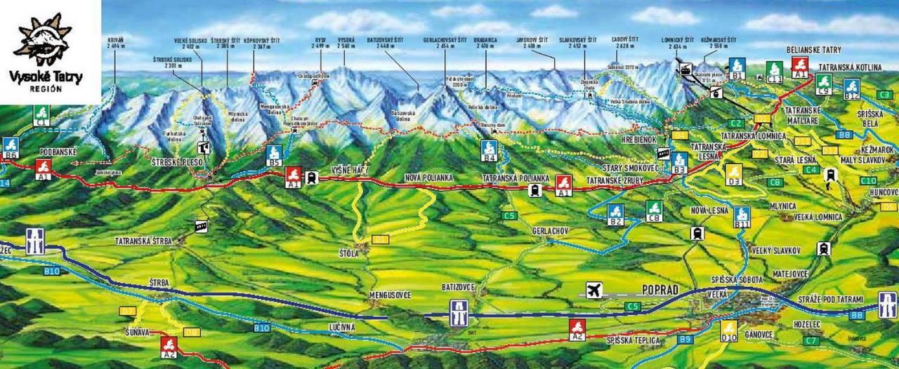 Apartman B 101 Vysoke Tatry Exterior photo